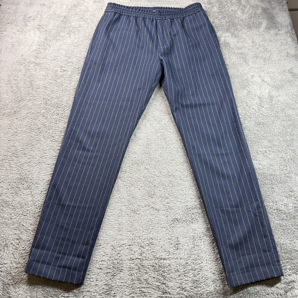 Acne Studios Ryder Pinstripe Wool Blend Trousers